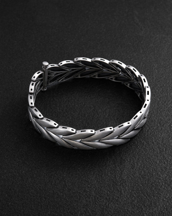 Silberarmband TRITICUM