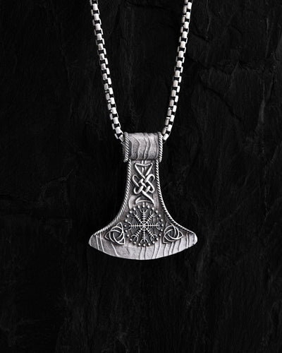 Ciondolo in argento ELMO del TERRORE