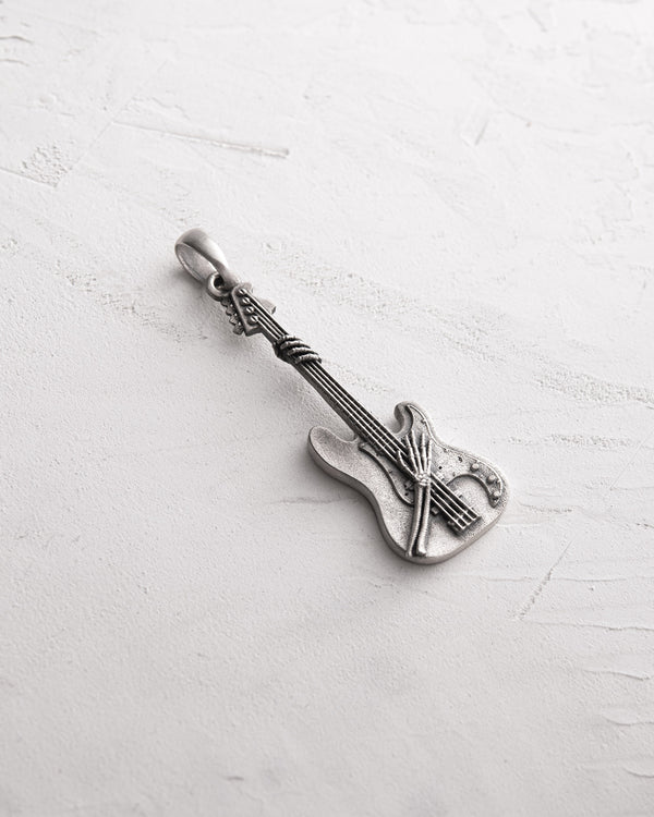 Silver pendant ROCK GUITAR