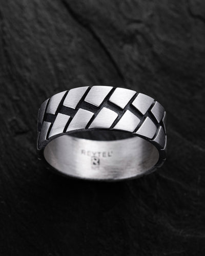 Anello in argento PERCORSO