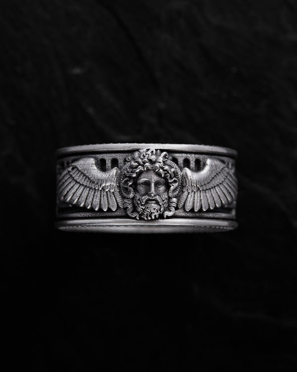 Silberring ZEUS - GRIECHISCHER GOTT