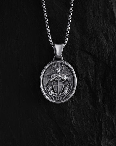 Silver pendant SAINT MICHAEL