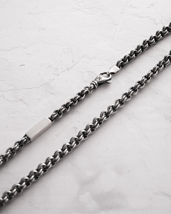 Catena in argento CORDA MARINA