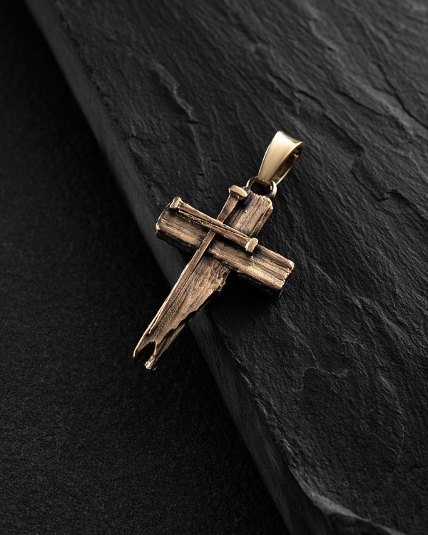 Croix TITRES CRUCIS (or jaune 14 carats)