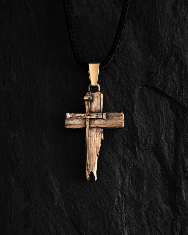 Croix TITRES CRUCIS (or jaune 14 carats)