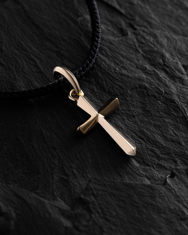 Croix GLAUBE (or jaune 14 carats)