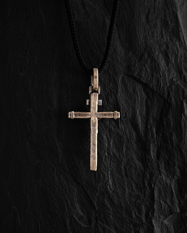 Kreuz KREUZIGUNG JESU. INRI (14 Karat Gelbgold)