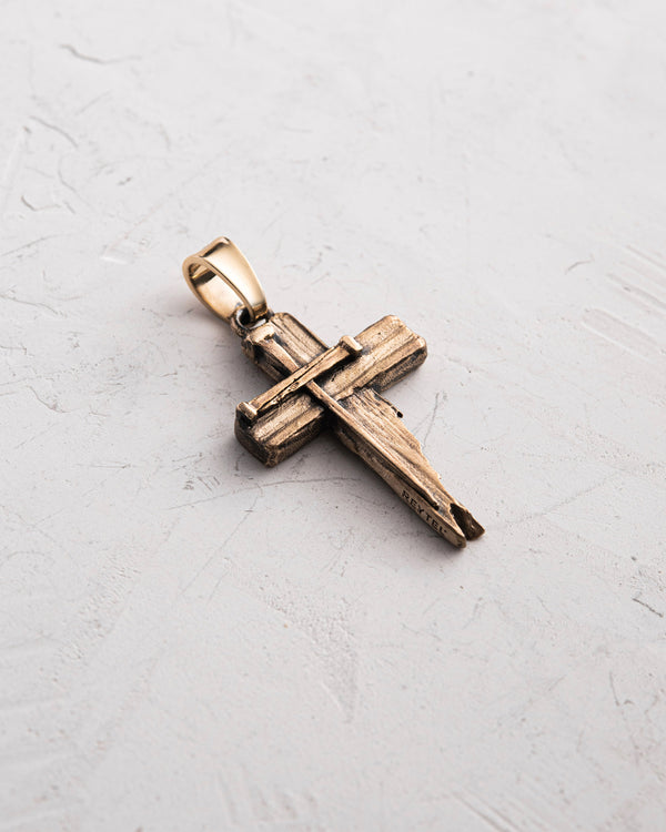 Croix TITRES CRUCIS (or jaune 14 carats)