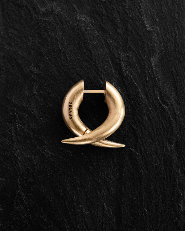 Single earring FARLIG (14k yellow gold)