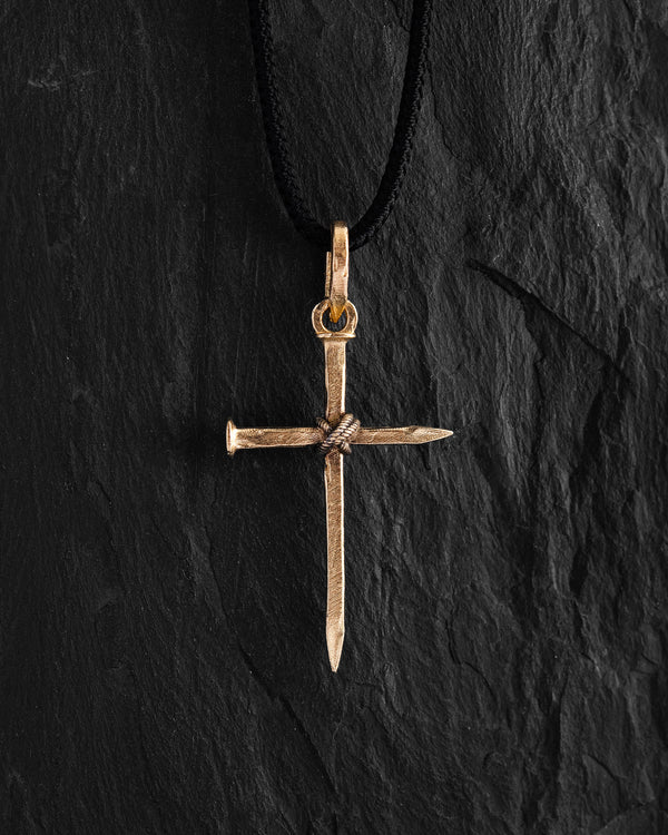 Croce TROGEN (oro giallo 14k)