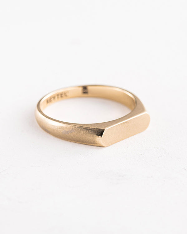 Ring STROM (14k yellow gold)