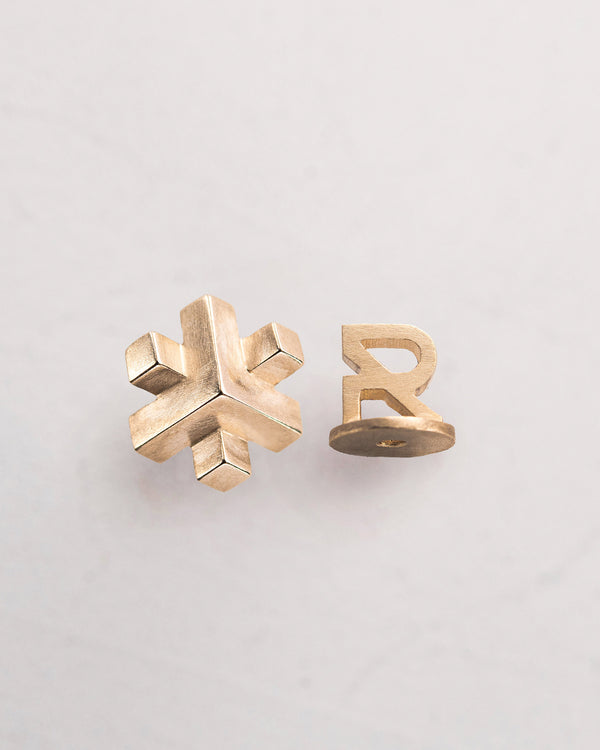 Mono earring REDEL (14k yellow gold)