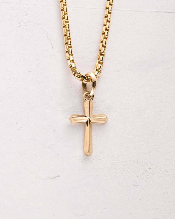 Croix GLAUBE (or jaune 14 carats)