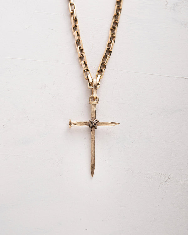Croce TROGEN (oro giallo 14k)