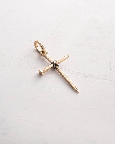 Cross TROGEN (14k yellow gold)