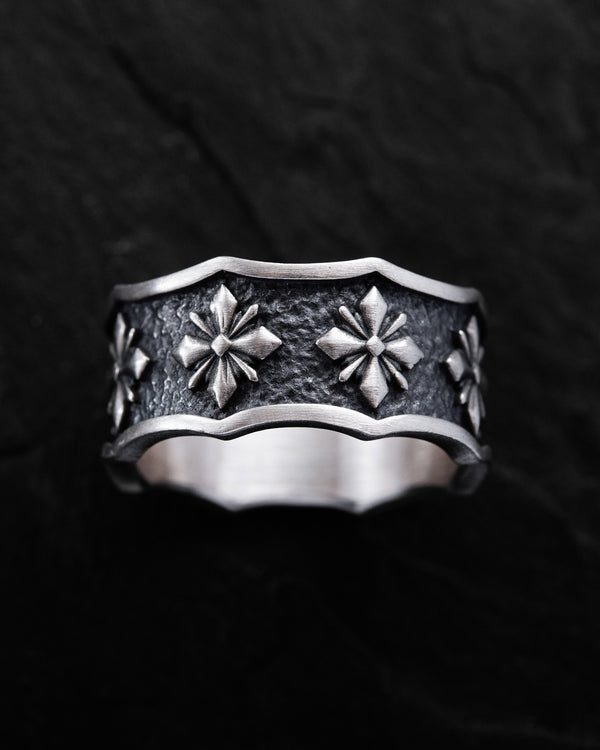 Anello in argento CUSTOS