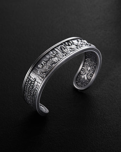 Bracelet en argent LA DERNIÈRE CÈNE