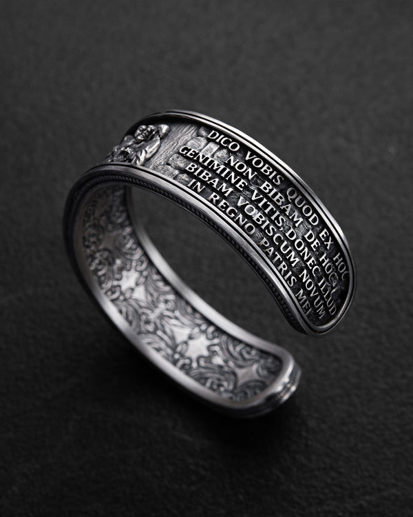 Silver bangle THE LAST SUPPER
