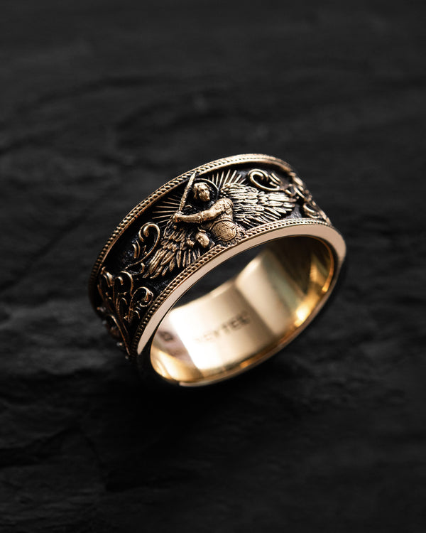Bague ARCHANGE MICHEL (or jaune 14 carats)