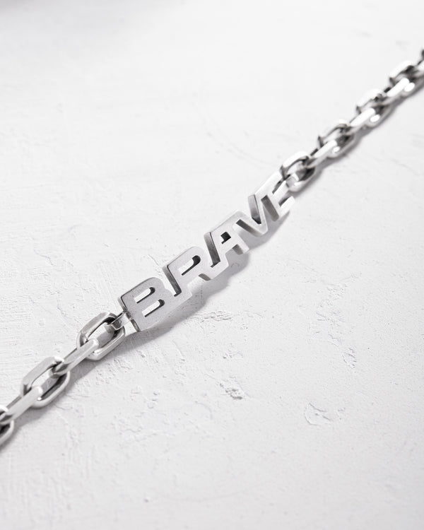 Silver bracelet BRAVE