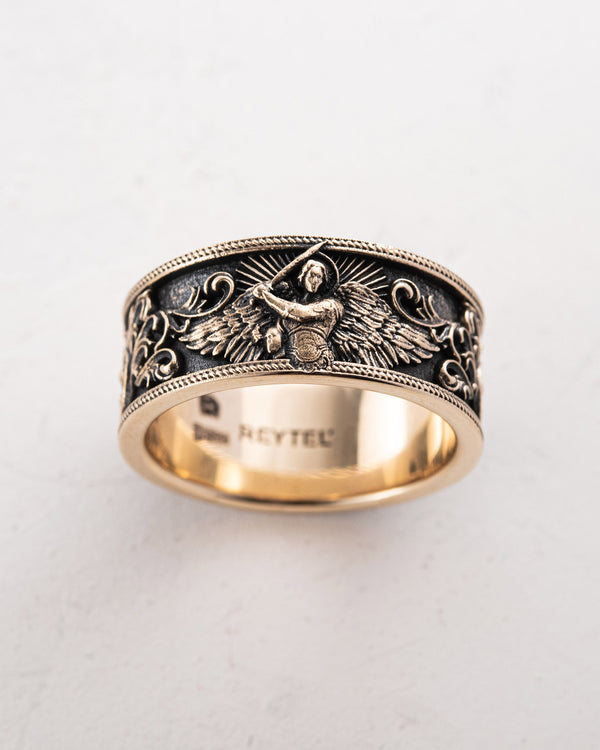 Bague ARCHANGE MICHEL (or jaune 14 carats)