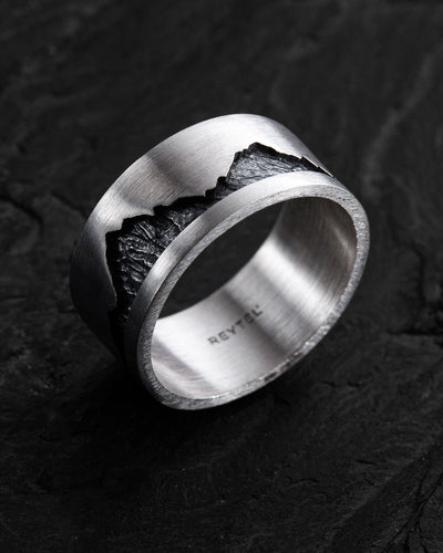Silver ring MOUNTAINS