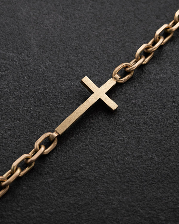 Bracelet FORCE DE FOI (or jaune 14 carats)