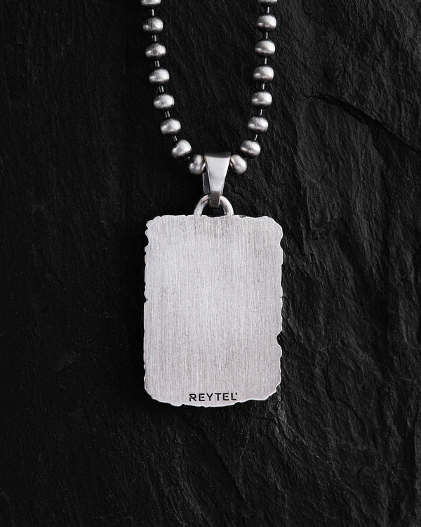 Pendentif en argent ADAM et EVA