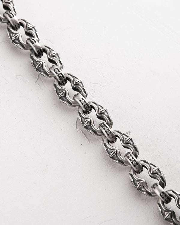 Silver bracelet INITIUM ET FINIS