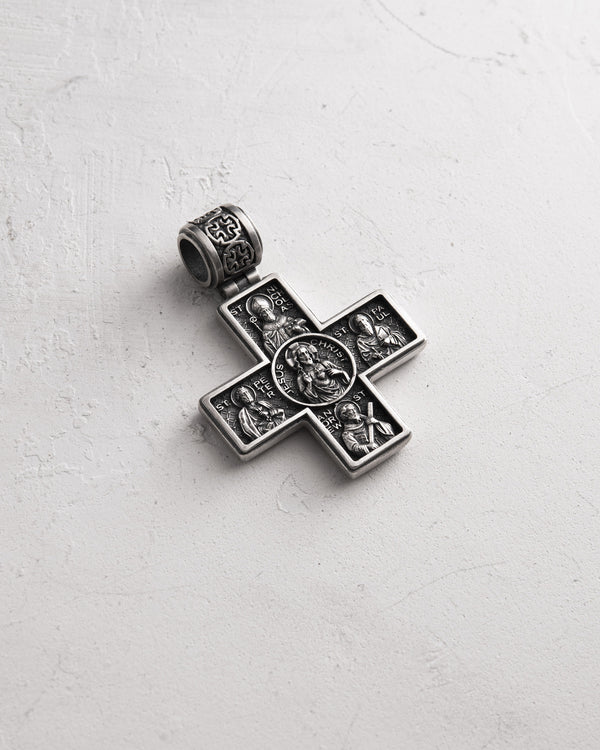 Stříbrný kříž GUARDIAN SAINTS