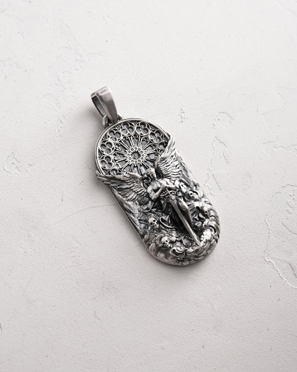 Silver pendant SAINT MICHAEL