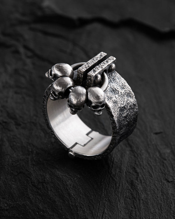 Anello in argento GUARDIANI