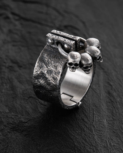 Anello in argento GUARDIANI