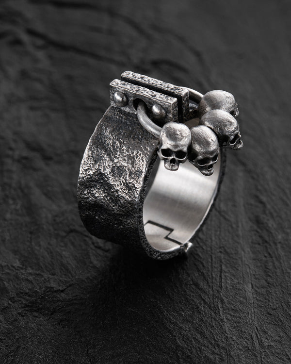 Anello in argento GUARDIANI