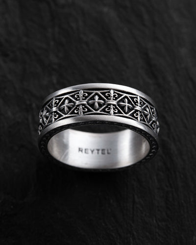 Anello in argento FLEUR DE LIS