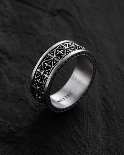 Anello in argento FLEUR DE LIS