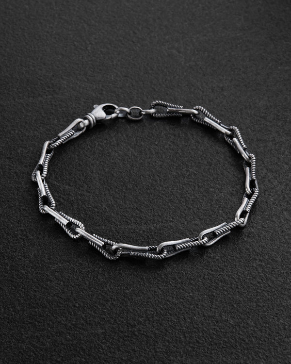 Silver bracelet TENAX