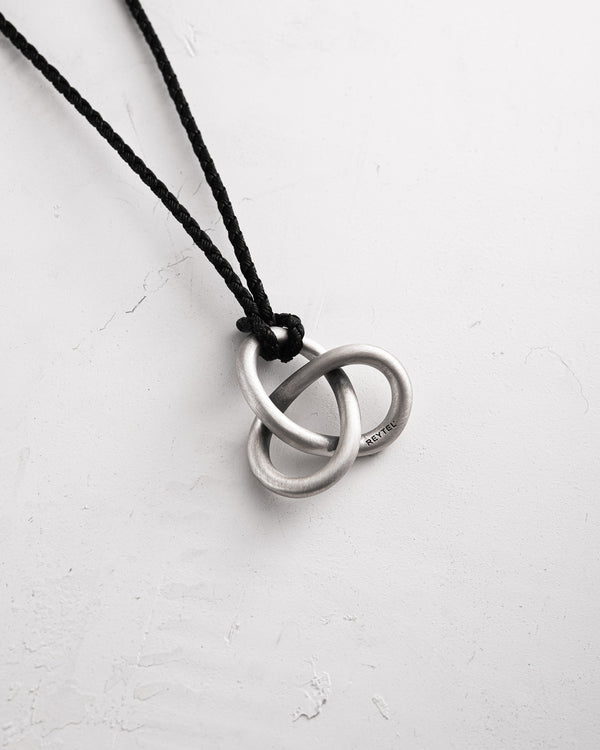 Silver pendant TRINITY (on a string)