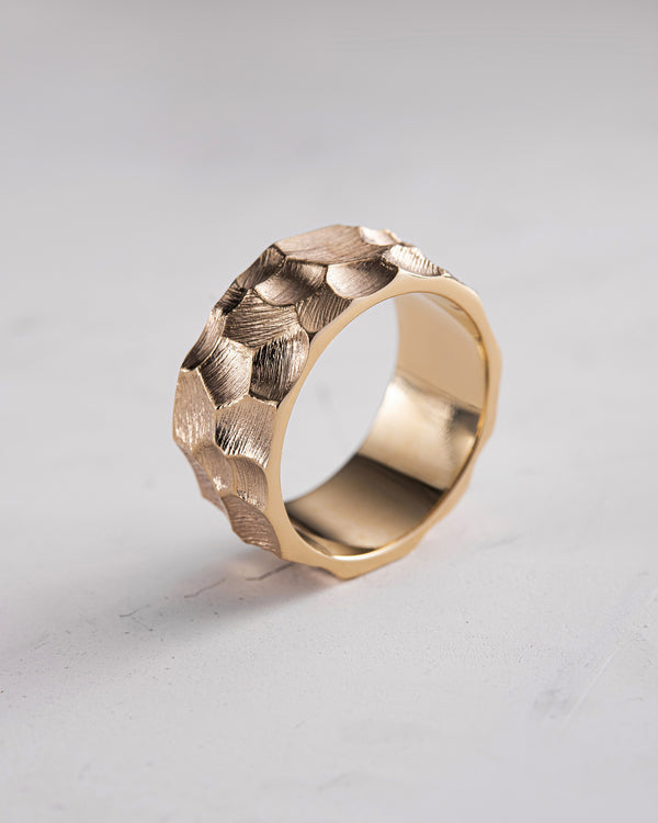 Ring CARVER (14k Yellow Gold)