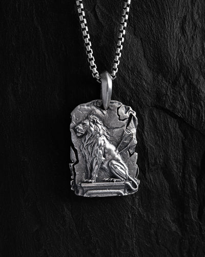 Silver pendant UNBROKEN