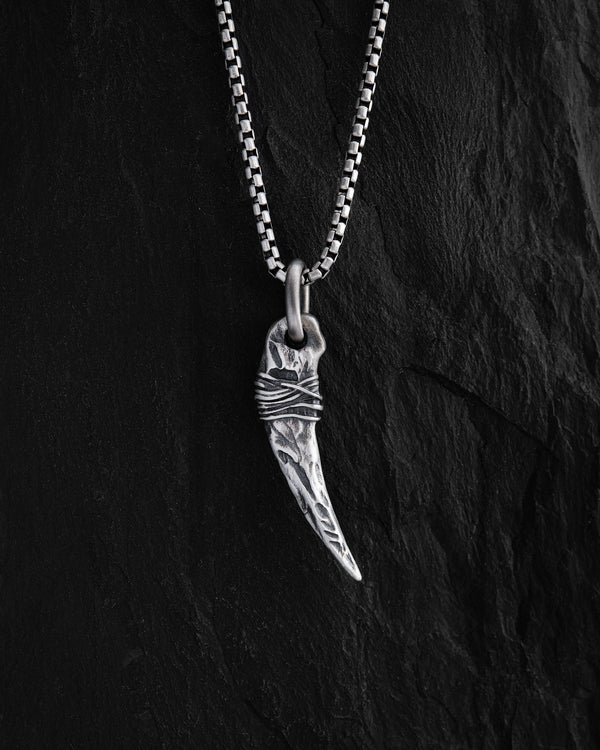 Silver pendant FANG