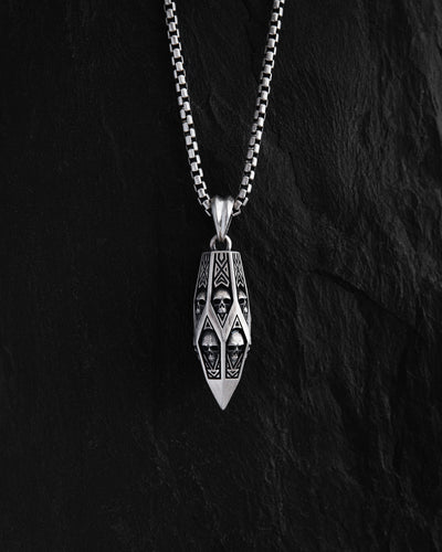 Silver pendant KUGELSICHER