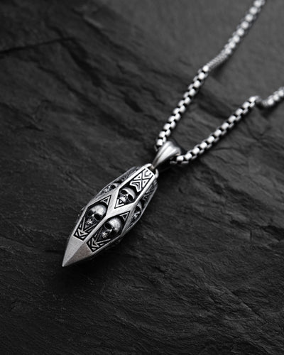Silver pendant KUGELSICHER