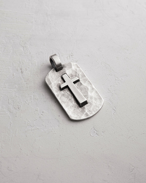 Silver pendant CROSS OF SALVATION