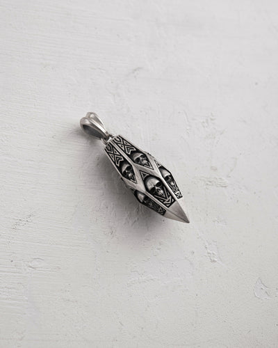 Silver pendant KUGELSICHER