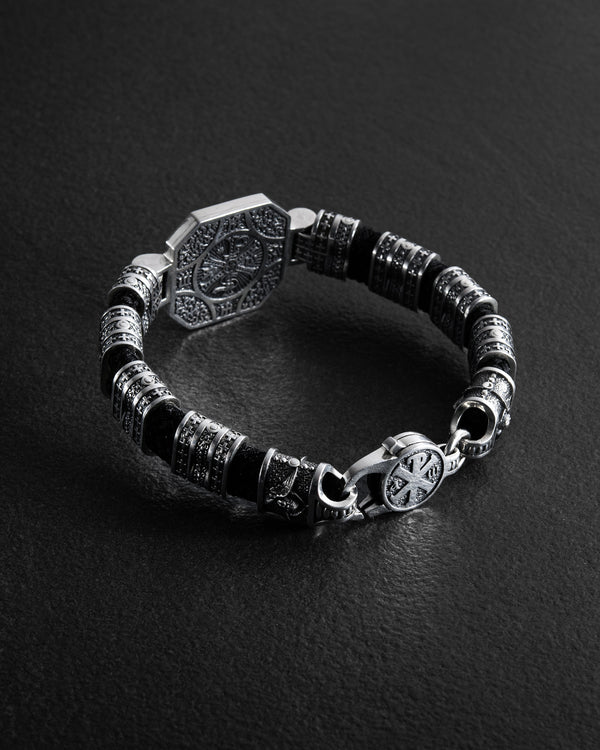 Silver bracelet JESUS CHRIST