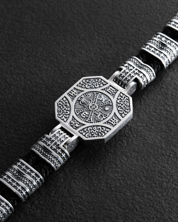 Silver bracelet JESUS CHRIST