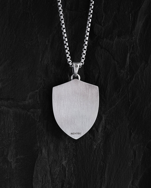 Silver pendant SAMSON AND THE LION