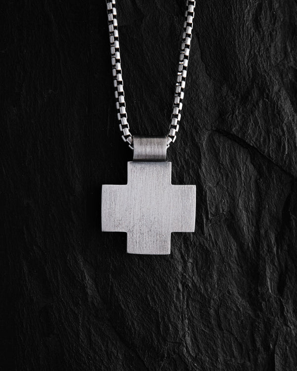 Silver cross VERITAS