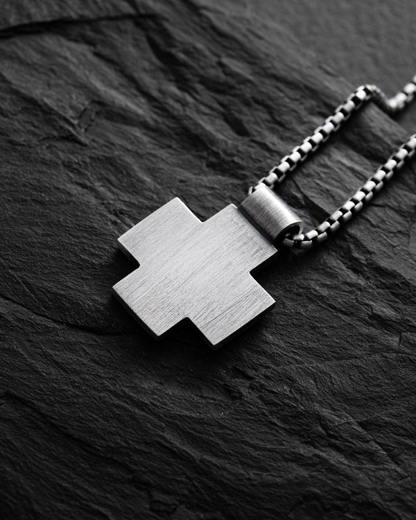 Silver cross VERITAS